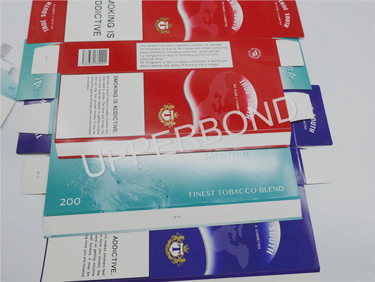 King Size 7.8mm Diameter Cigarette Packet Cardboard Box WIth Logo